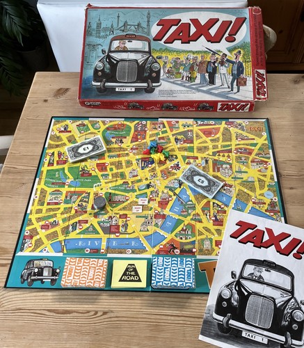 Taxi vintage board - game, 1979