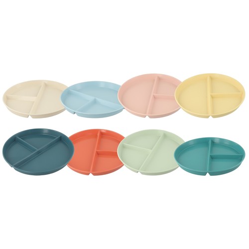Divided plate compartment - divided-plate, 3-compartment