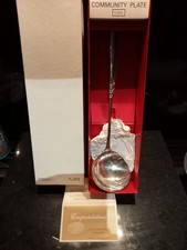 ONEIDA Community Plate Toddy Type Ladle. Vgc. Boxed. 12 ins.
