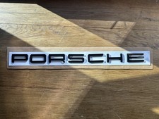 Gloss Black “PORSCHE” Rear