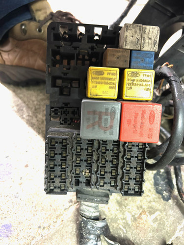 Ford escort mk4 - mk4, wiring