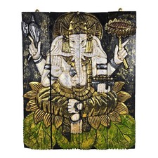Ganesha Gold White Green Black