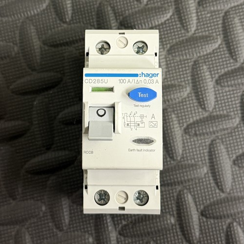 Hager cd285u 100a - 100a, type