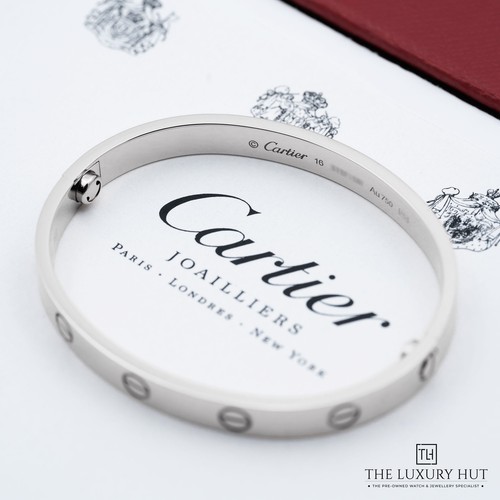 Cartier 18ct white gold - cartier,