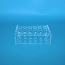 For 14mm Testing Tubes 24 Holes Test Tube Rack Holder Storage Plastic Lab