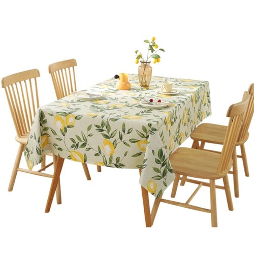 Lemon pattern pvc tablecloth - pvc,