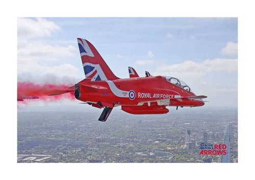 Red arrows reproduction - a4,