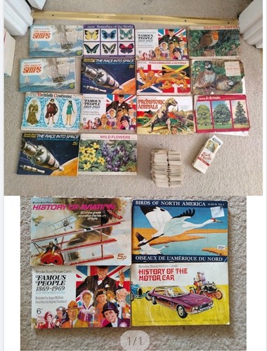 Joblot brooke bond tea cards - tea,