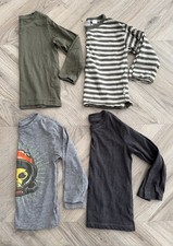 Boys Bundle Of 4 Long Sleeve Shirts Zara & h&M Aged 2-3 Years