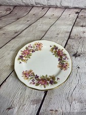 Colclough Wayside - vintage floral gilded bone china tableware 