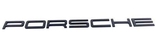 For porsche script - for, badge