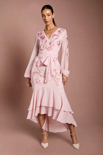 Coast blush fit flare - fit, &