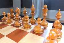 Impressive Soviet chess set