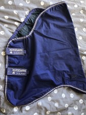 Horseware Ireland Royal Blue 5ft9” Rainsheet Rug Neck ONLY good used condition
