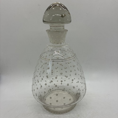 Vintage art deco clear glass - vintage,