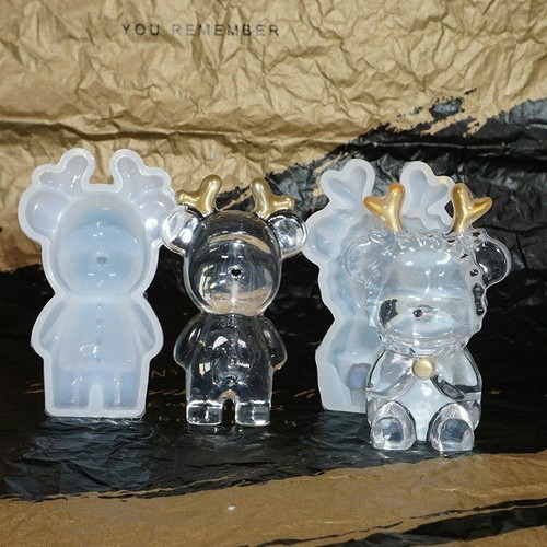 Christmas reindeer silicone - reindeer,