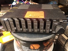 Original Audioline 308 Car Stereo Graphic Equalizer Amplifier