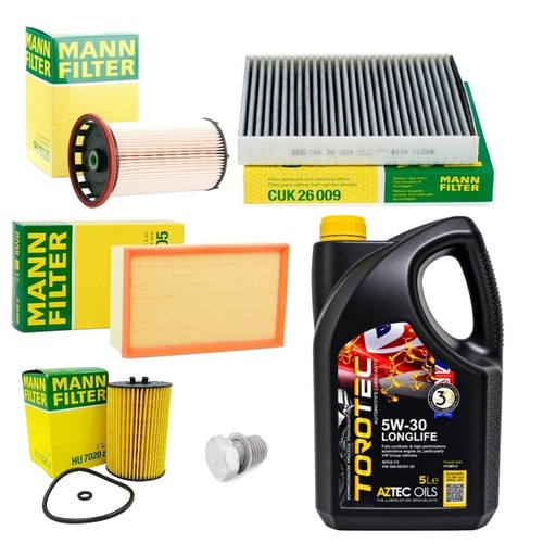 All mann filters 5w30 - 5w30, full