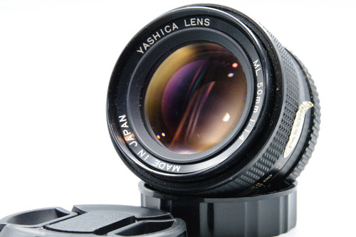 Yashica 50mm 4 lens - yashica,