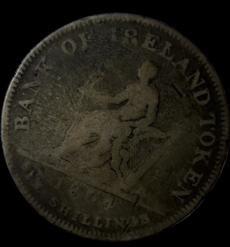 Bank ireland token six - bank,