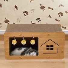 Cardboard Cat House Scratcher