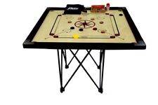 Carrom Board 32"x32" Coins & Striker Set with Stand Great Quality Family Game