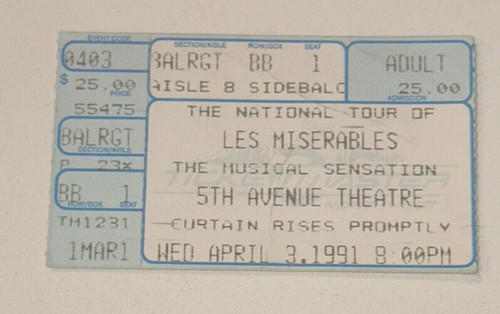 Les miserables national tour - miserables,