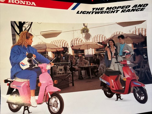 Honda moped and - and, lightweight
