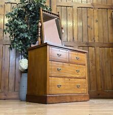 Antique Satinwood Chest of Drawers by Maple & Co  Edwardian Dressing Table