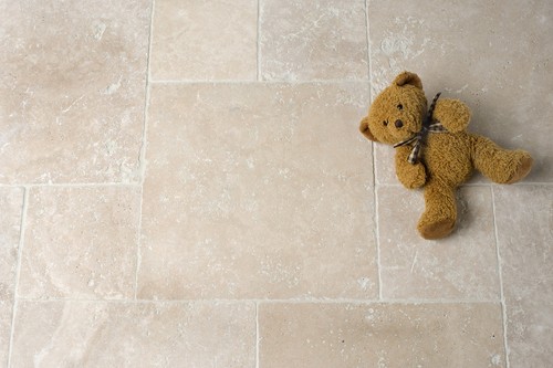 Ivory travertine tumbled - ivory,