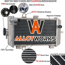 Upgraded Radiator Aluminium For Yamaha Raptor YFM 700 700R Quad 2006-2014 2009
