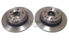 REAR 2 BRAKE DISCS SET for