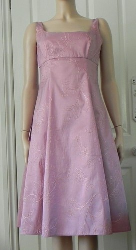 Pink tafetta dress - pink,