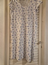 Matalan Blue & White Ditsy