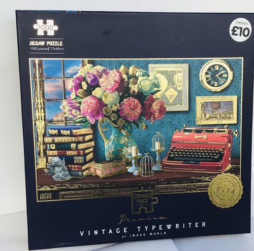 Vintage typewriter 1000 piece - typewriter,