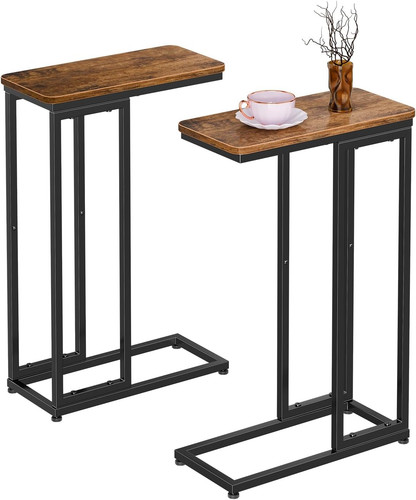 Shaped side table - side,