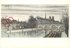 Picture Postcard, Paris, Le Vert Galant, B. Buffet