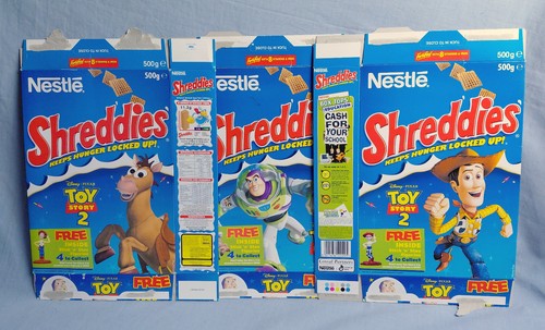 Disney toy story shreddies - 3,