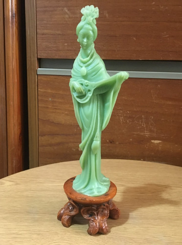 Retro faux jade resin oriental - jade,