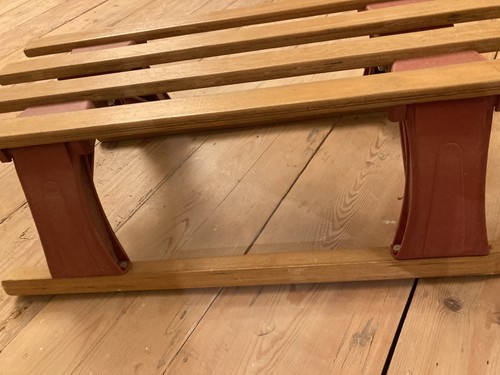 Hamax wooden sledge - wooden,