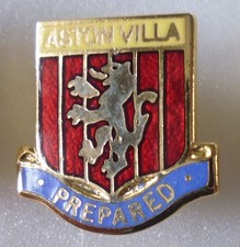 ASTON VILLA FOOTBALL Enamel