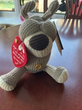 Boofle Soft Plush Knitted Dog