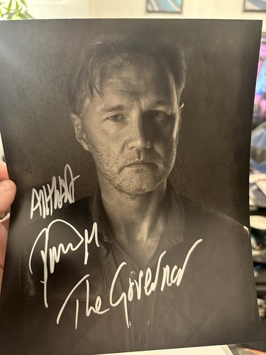 David morrissey signed 10x8 - david,