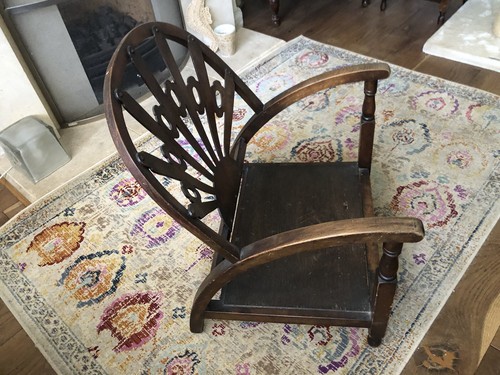 Victorian dolls chair good - chair,