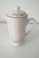 Vintage Johnson Brothers Cloverleaf Eternal Beau Cafetiere Coffee Pot rare