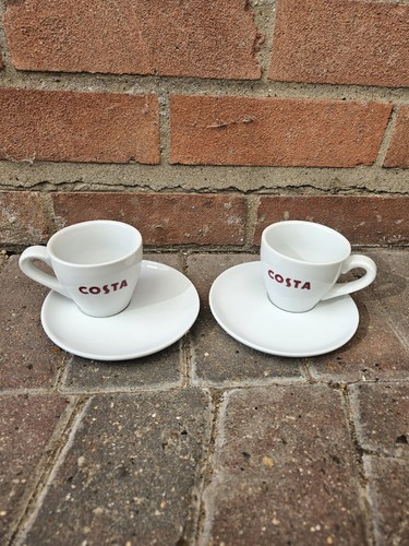 Costa coffee expresso mugs - 2x,