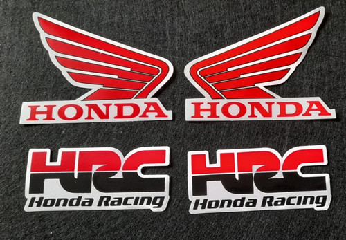 Honda pair red fuel - , tank
