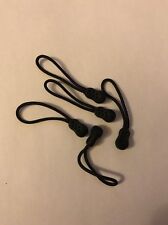 Ex Army Surplus set of 5 Replacement Zip Toggles. Brand New. Black. 91.