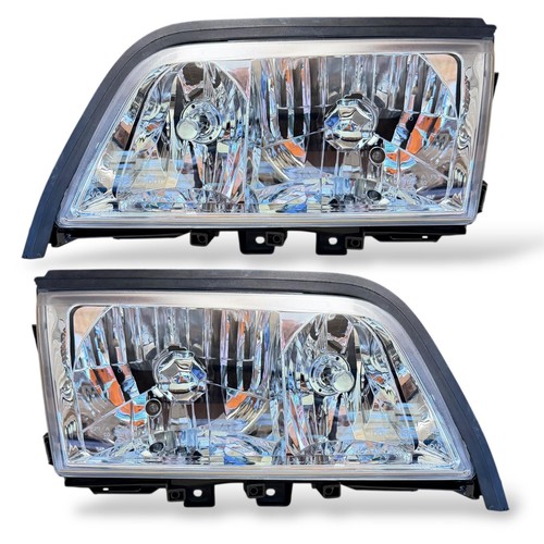 Pair headlights lhd - headlights, clear