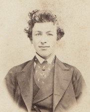 1869 CDV HANDSOME DAPPER MAN
